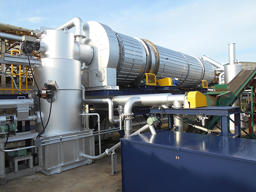 バイオマス乾燥キルン／Reuse